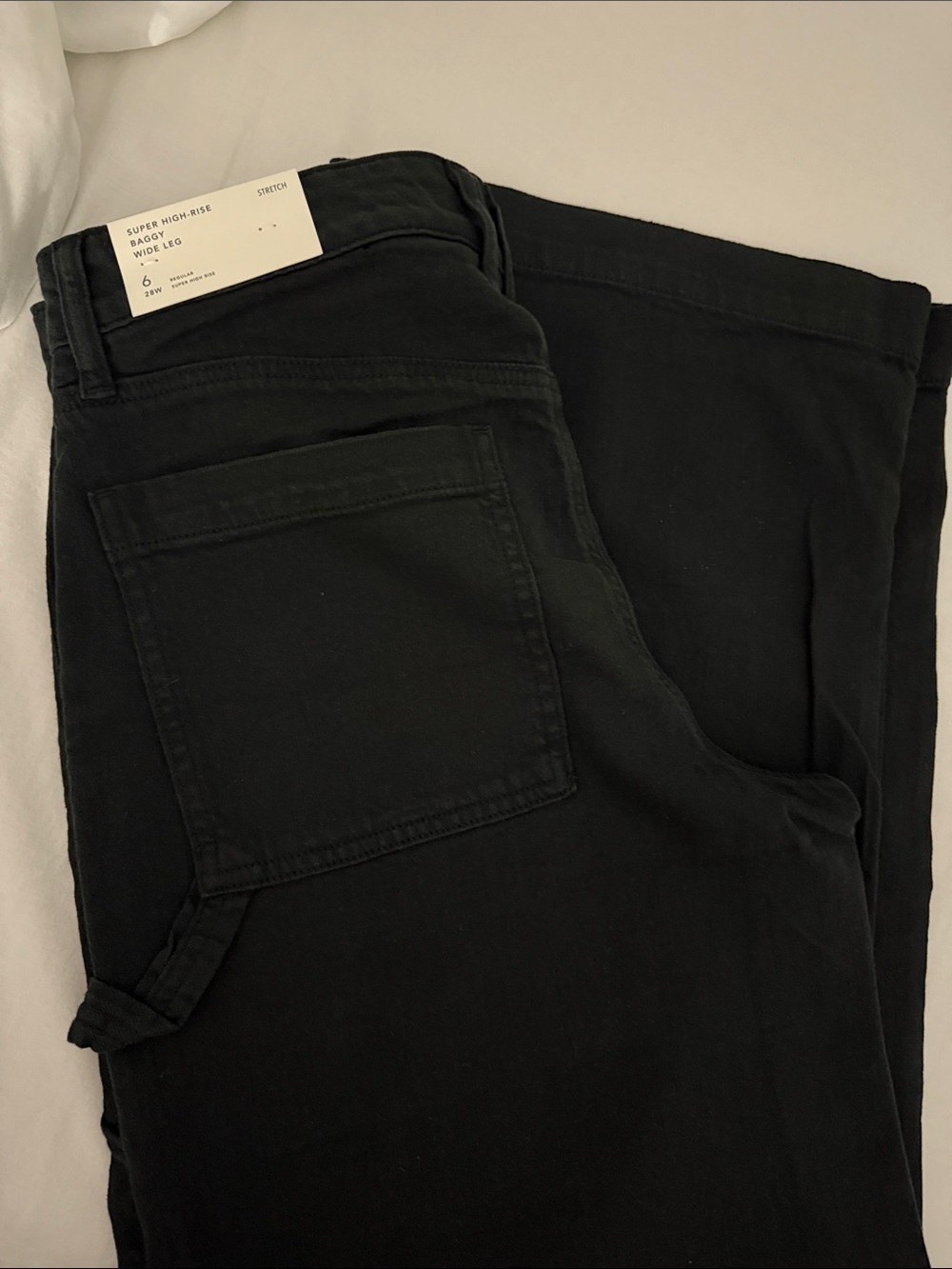 Super High Rise Baggy Wide Leg Pant - Picture 8 of 8